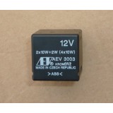 PŘERUŠOVAČ BLINKRŮ 12V 4X10W - ELEKTRONICKÝ AEV 3003